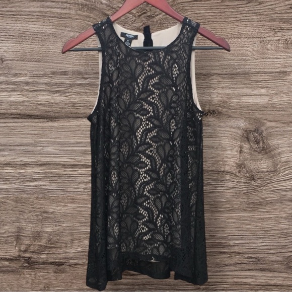 Alfani Tops - Alfani Floral Lace Tank Top PS